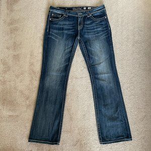 Miss Me | Medium Wash Signature Bootcut Jeans - Size 34